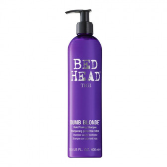 Tigi Bed Head Dumb Blonde Purple Toning Shampoo 400ml 