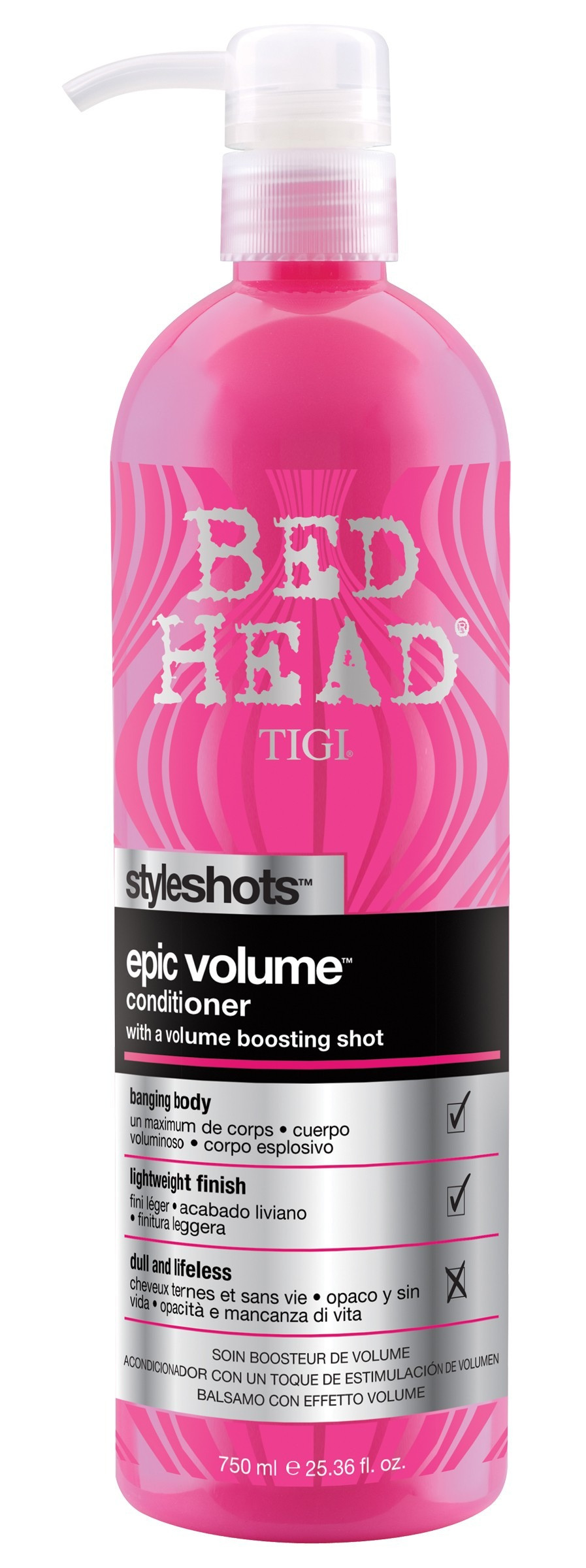 Tigi Bed Head Styleshots Epic Volume Condicionador 750 ml
