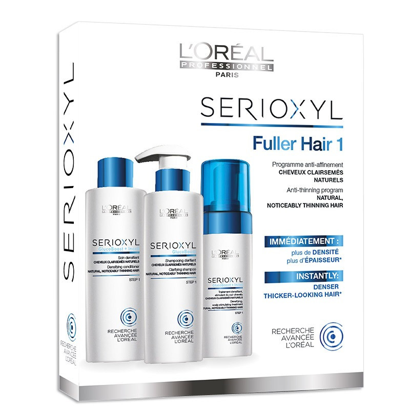 Kit Loreal Profissional Serioxyl Fuller Hair (3 produtos)