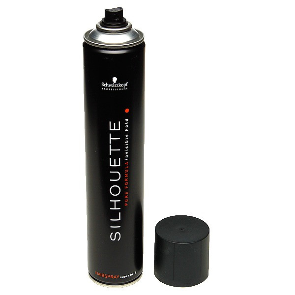 Schwarzkopf Silhouette Spray de Fixação Extra Forte Black Laca 750 ml