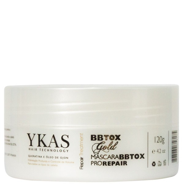 Ykas Bbtox Gold Máscara Pro Repair 120 ml